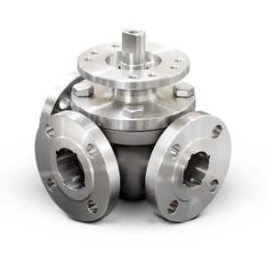 Fotografía de Válvula de bola INTEC 120 (3 vías). Sutein