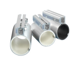 Abrazadera para tubo de acero inoxidable DVK6